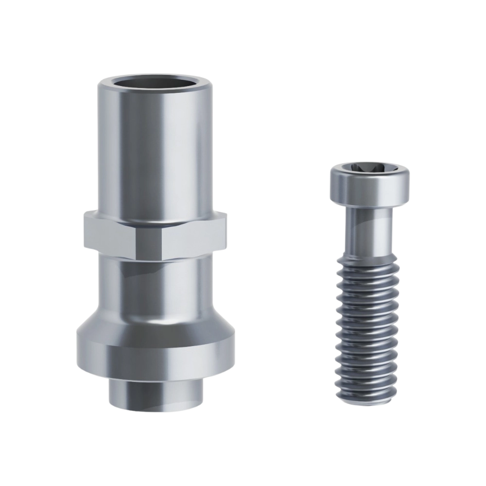 Pilier provisoire titane rotationnel similaire Straumann® Tissue Level de LIKE Implant Visuel du pilier provisoire titane rotationnel similaire Straumann® Tissue Level de la marque LIKE Implant