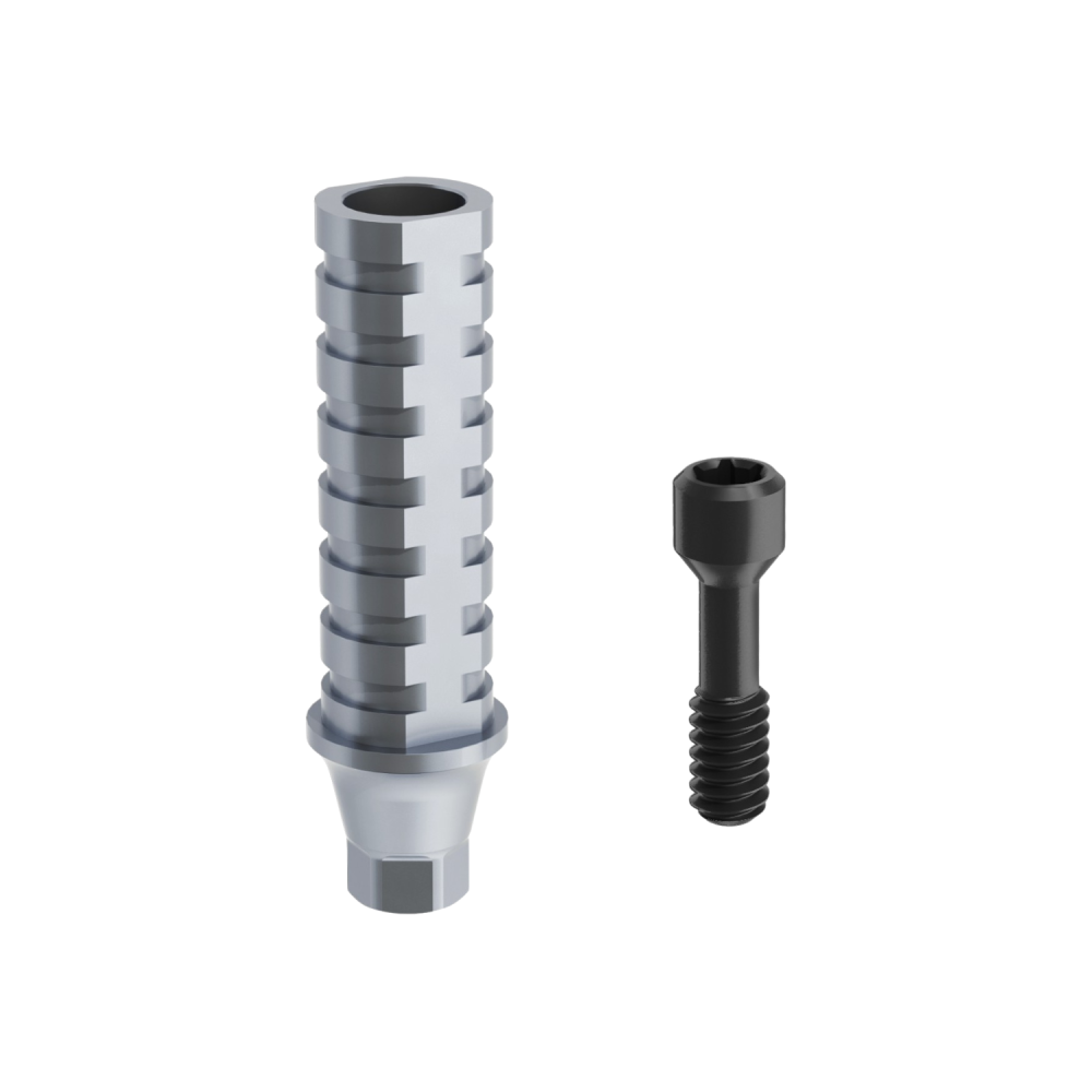 Pilier provisoire titane similaire Noble de LIKE Implant Visuel du pilier provisoire titane similaire NobelActive™ & NobelReplace® CC de la marque LIKE Implant, une marque d'astem