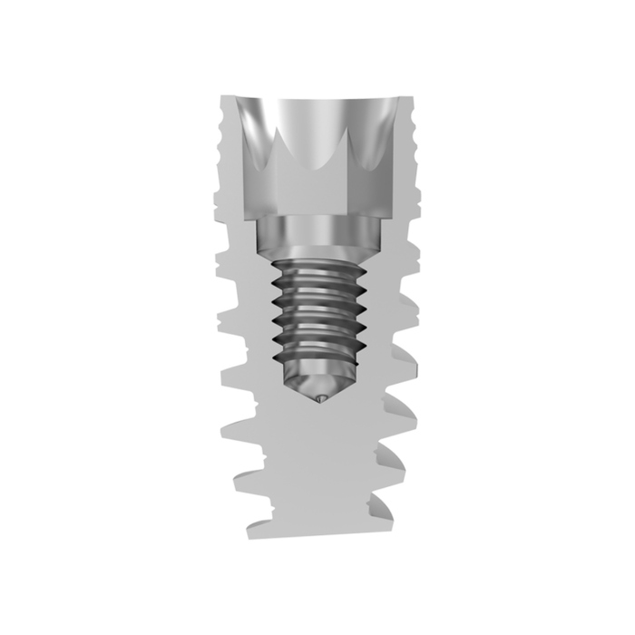 Visuel de l'implant LIKE A connectique similaire NobelActive™ de la marque LIKE Implant, une marque d'astem