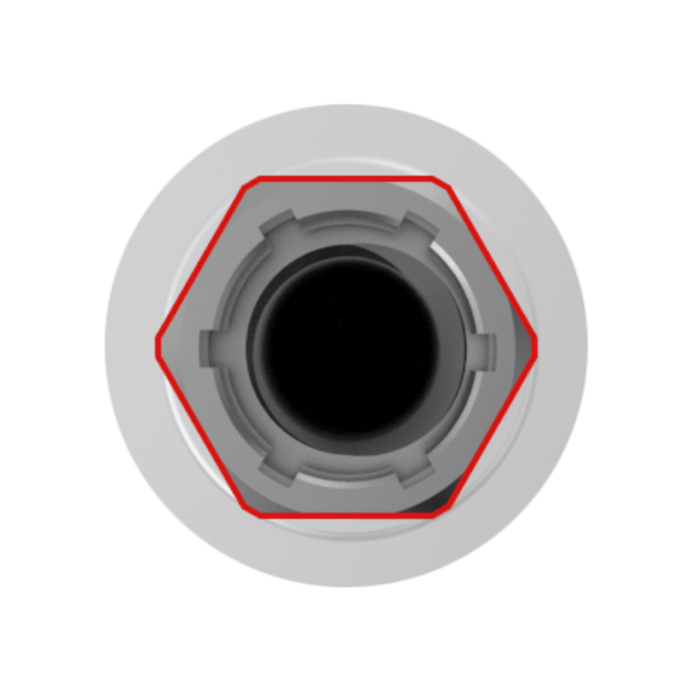 Visuel de l'implant LIKE BS connectique similaire Branemark system® de la marque LIKE Implant, une marque d'astem