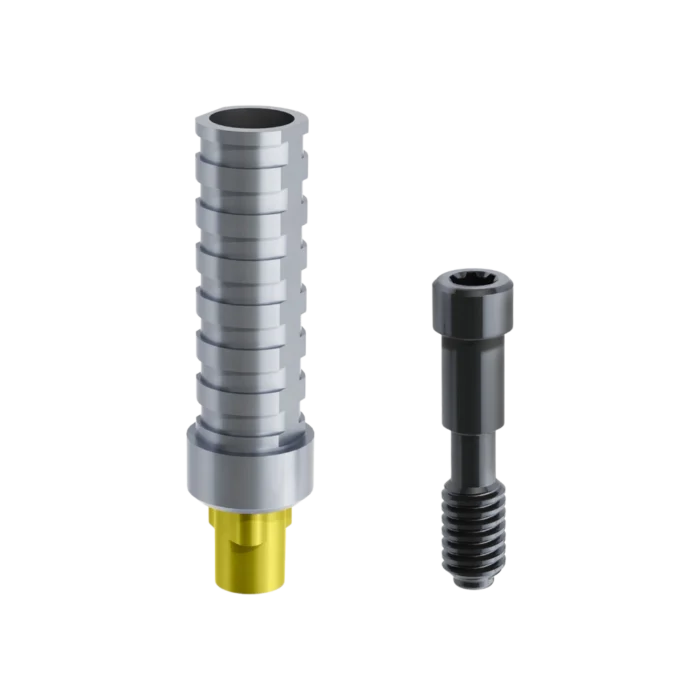 Visuel du pilier provisoire titane anti-rotationnel connectique similaire Replace® de la marque LIKE Implant