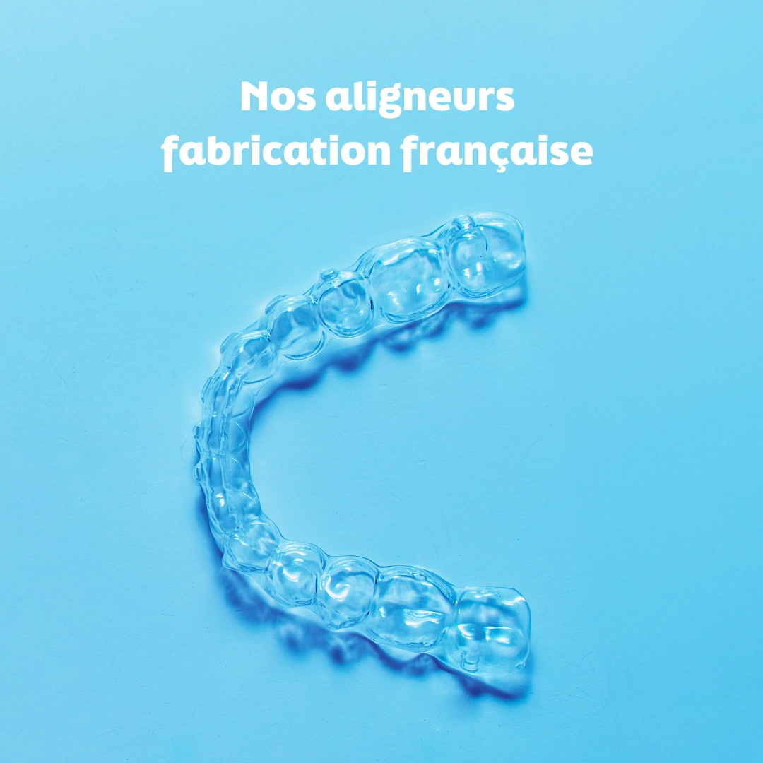 Visuel nos aligneurs fabrication française de DEEP by Astem