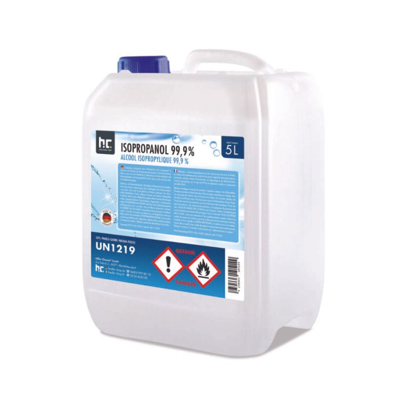 Bouteille d'alcool isopropylique 5L de la marque Höfer Chemie