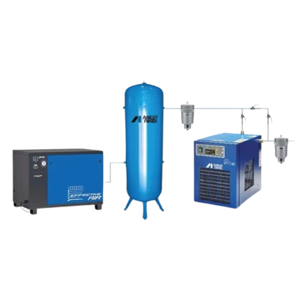 Le compresseur d'air mono vis ensemble complet de la marque Anest Iwata
