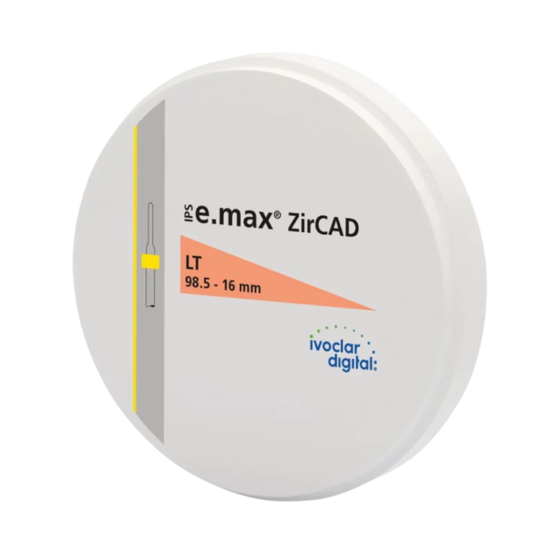 Le disque IPS e.max ZirCAD LT de la marque Ivoclar