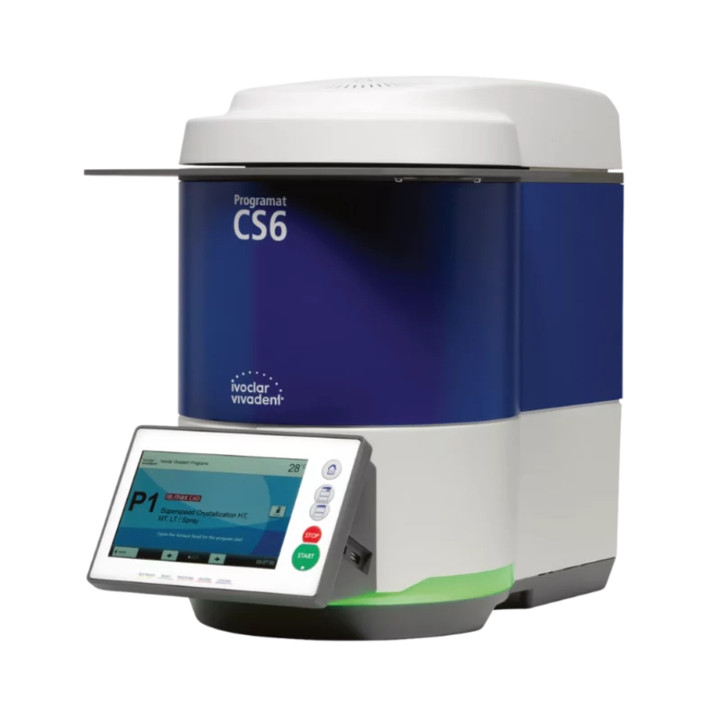 Vue de côté du four Programat CS6 de la marque Ivoclar