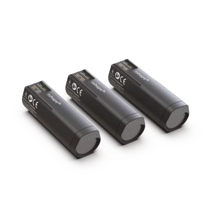Un jeu de 3 batteries pour la TRIOS 5 de la marque 3Shape