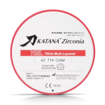 Le disque Katana ZR YML Collar de la marque Kuraray Noritake