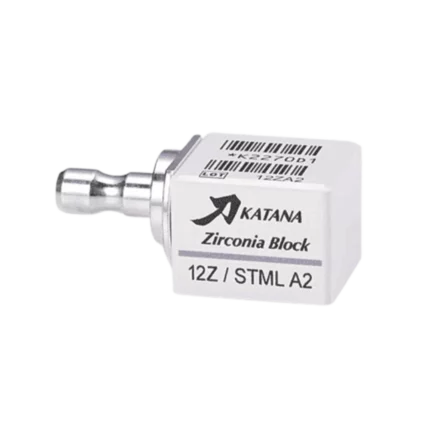 1 bloc Katana Zirconia STML de la marque Kuraray Noritake