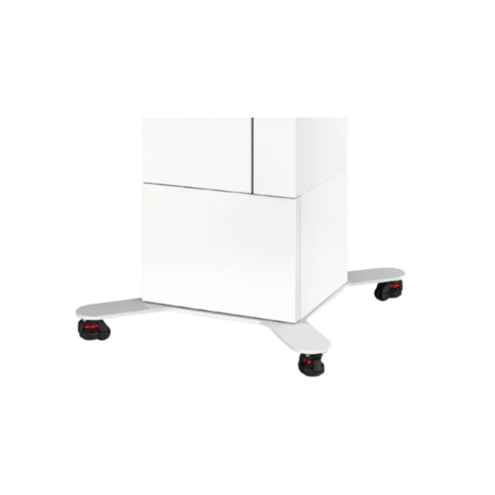 Un pied roulant pour surélever et déplacer facilement l'imprimante 3D NextDent 5100 de la marque NextDent