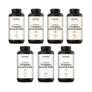 Les 7 pots d'1L de résine EU Temporary Crown & Teeth de la marque SprintRay vendu par Astem Digital