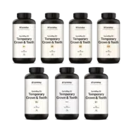 Les 7 pots d'1L de résine EU Temporary Crown & Teeth de la marque SprintRay vendu par Astem Digital