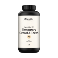 Pot de 1L de résine EU Temporary Crown & Tooth A3 de la marque SprintRay
