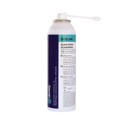 Le spray D-Scan prêt à scanner de la marque Dentify