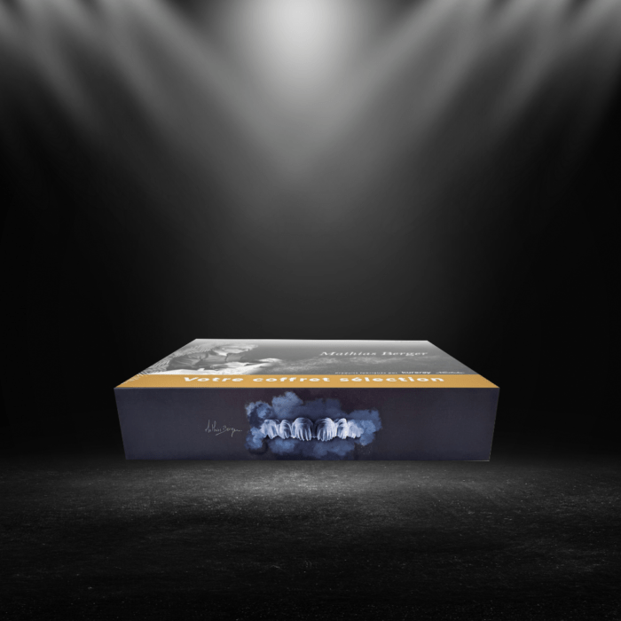 Le coffret sélection Mathias Berger en partenariat avec la marque Kuraray Noritake
