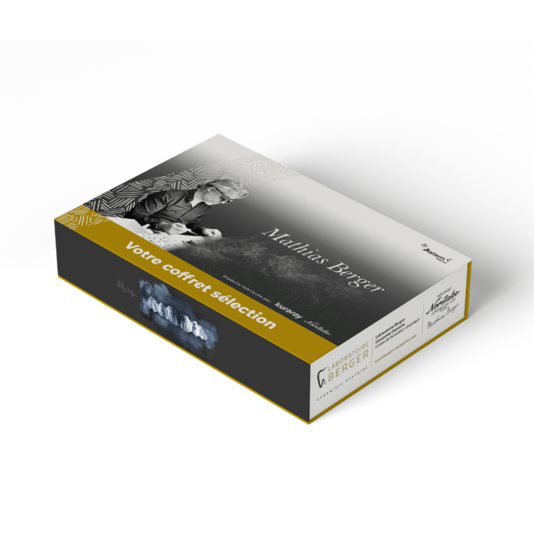 Le coffret sélection Mathias Berger en partenariat avec la marque Kuraray Noritake