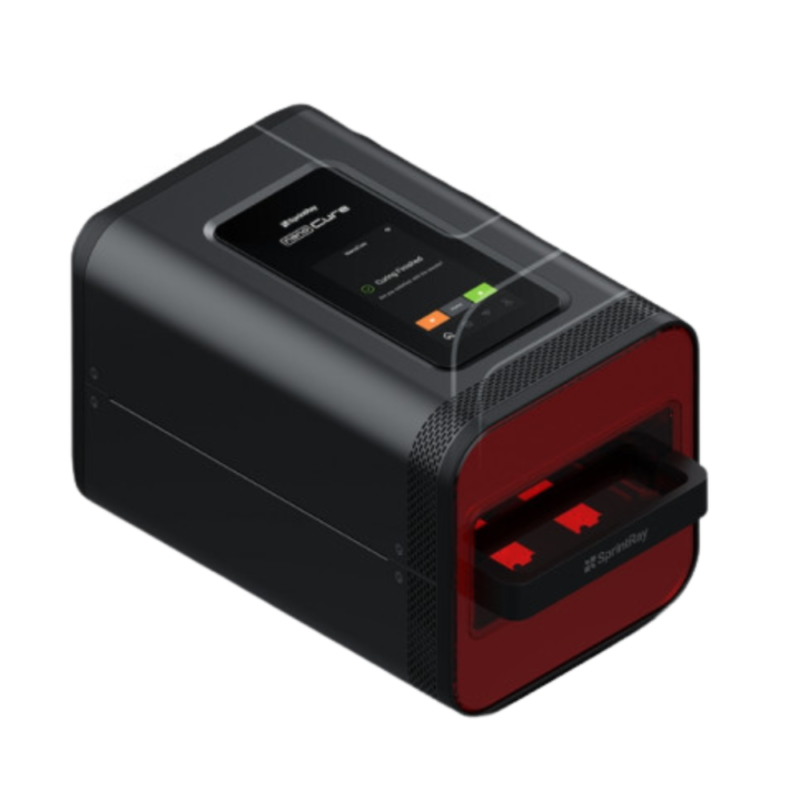 Vue de côté du four NanoCure de la marque SprintRay