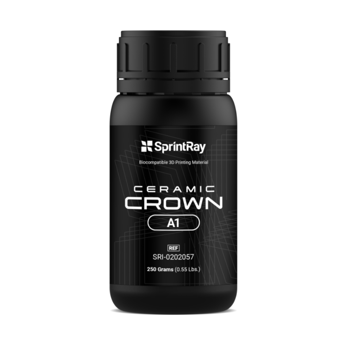 La résine Ceramic Crown A1 de la marque SprintRay