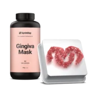 La bouteille d'1L de résine Gingiva Mask de la marque SprintRay