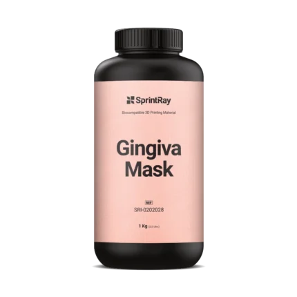 La bouteille d'1L de résine Gingiva Mask de la marque SprintRay