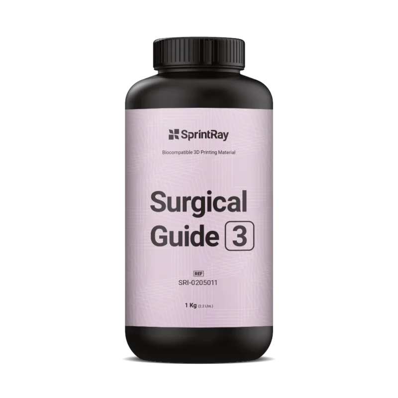 La résine Surgical Guide 3 de la marque SprintRay