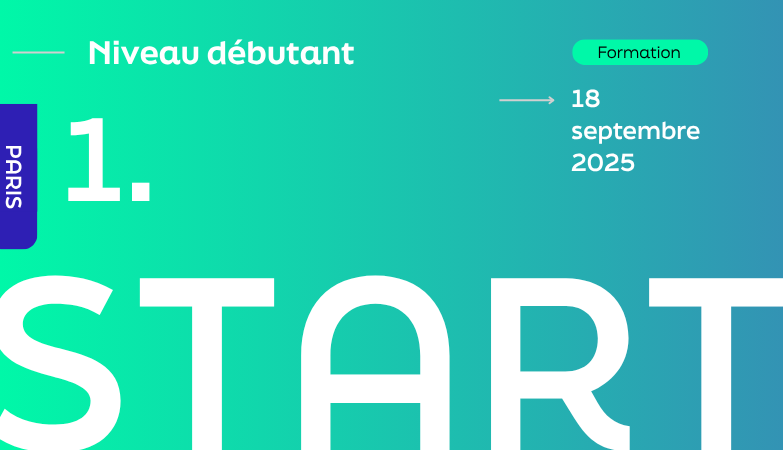 Visuel pour la formation START du 19 septembre 2025 qui aura lieu à Paris