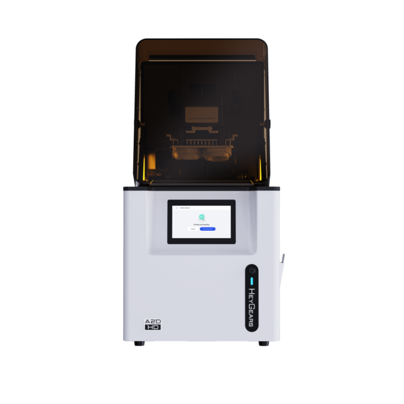 Visuel de face de l'mprimante 3D UltraCraft A2D HD de la marque HeyGears