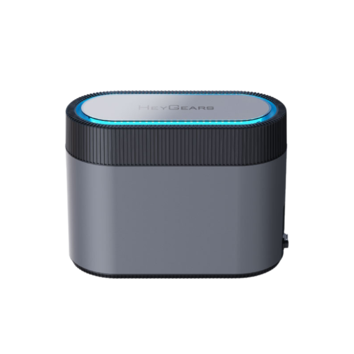 Vue de face du module de libération par impulsions de la marque HeyGears