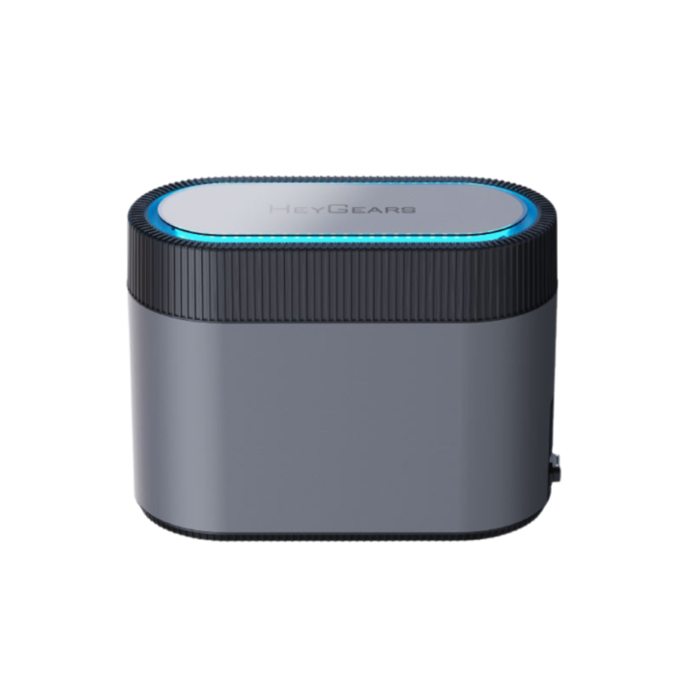 Vue de face du module de libération par impulsions de la marque HeyGears