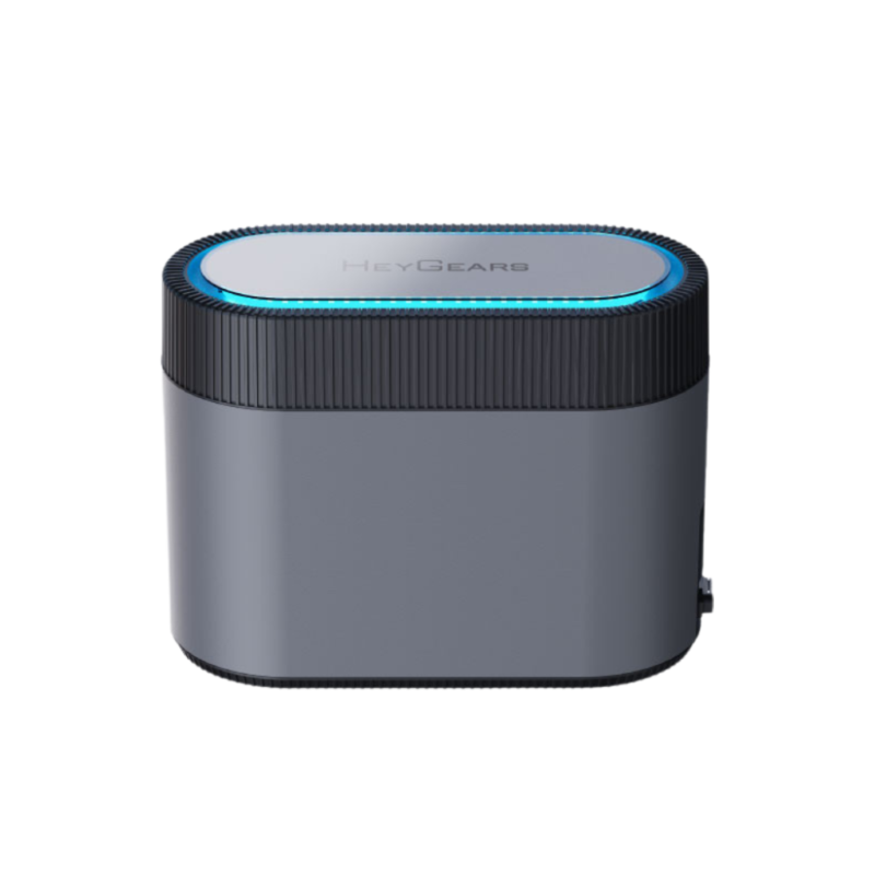 Vue de face du module de libération par impulsions de la marque HeyGears