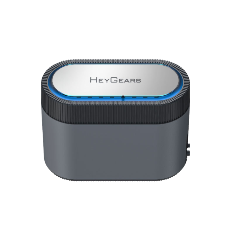 Vue de dessus du module de libération par impulsions de la marque HeyGears