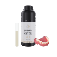 Le pot de 500mL de résine UltraPrint Dental Tough Teeth For Try-in UV A1 de la marque HeyGears
