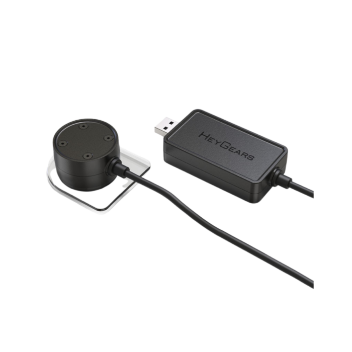 La face avant du photomètre à point unique (single-poing photometer) de HeyGears