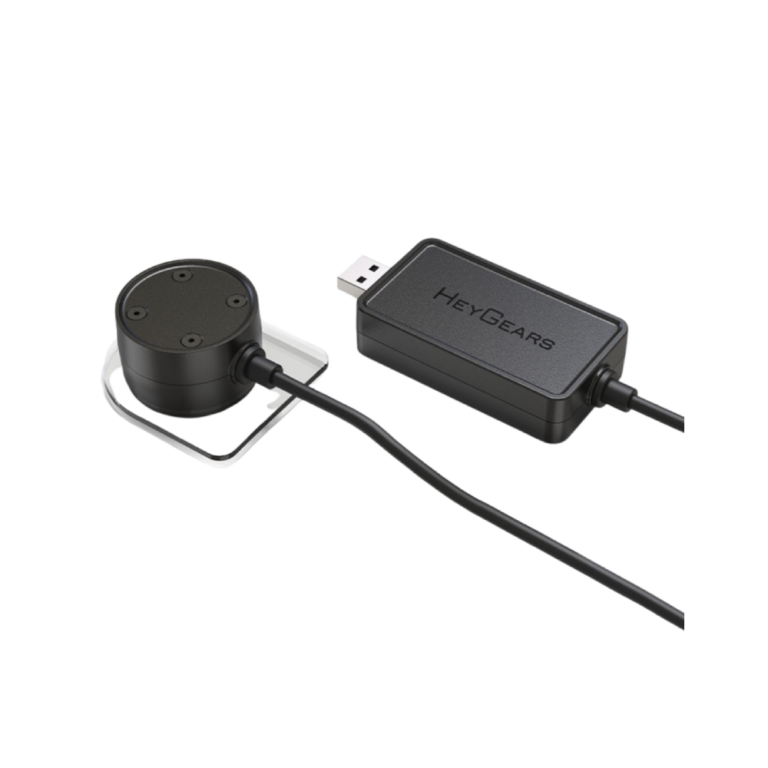 La face avant du photomètre à point unique (single-poing photometer) de HeyGears