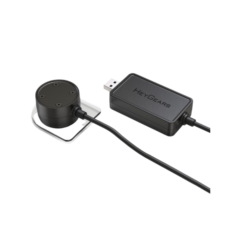 La face avant du photomètre à point unique (single-poing photometer) de HeyGears