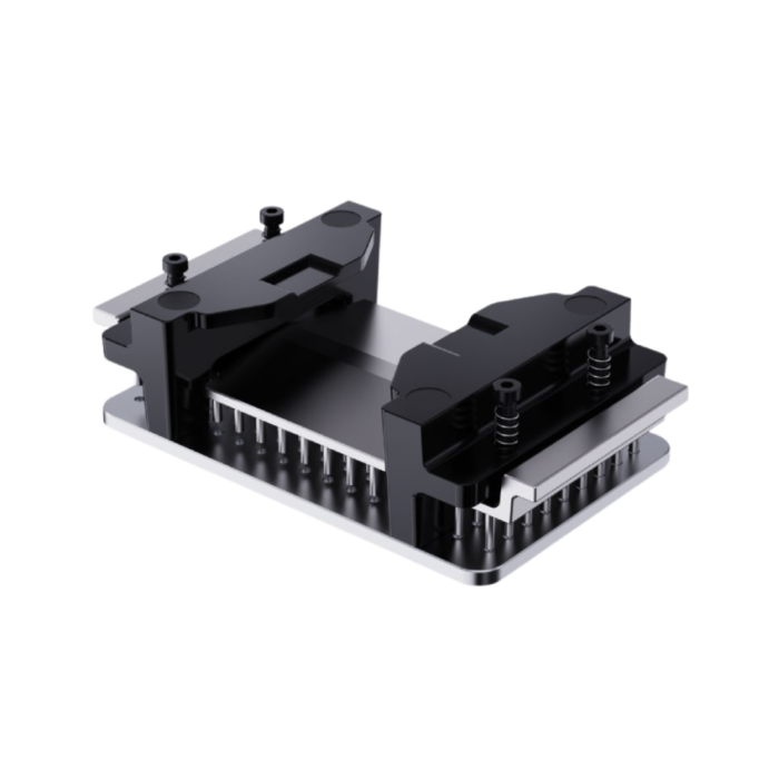 La face avant sur le côté du Smart Release Platform de la marque HeyGears