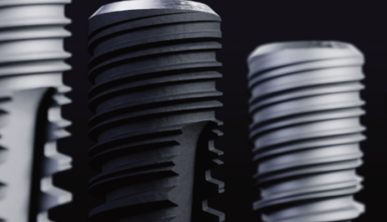 Visuel montrant les différents implants vendus par Astem