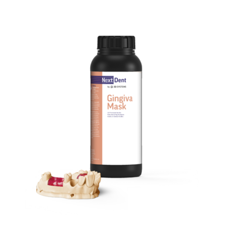 Bouteille de résine Gingiva Mask de la marque NextDent 3DSystems