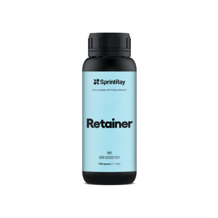 Bouteille de la résine Retainer de la marque SprintRay