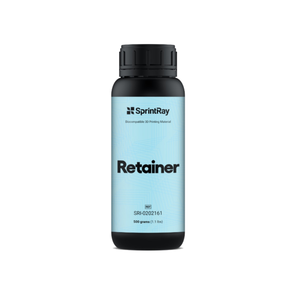 Résine Retainer de SprintRay Bouteille de la résine Retainer de la marque SprintRay