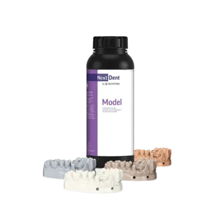 Visuel du pot de la nouvelle résine Model de la marque NextDent 3D Systems