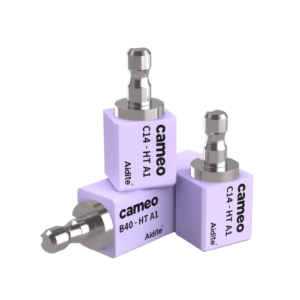 Blocs CFAO en disilicate de lithium Cameo de la marque Aidite pour restaurations dentaires
