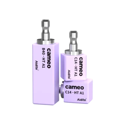 Blocs CFAO en disilicate de lithium Cameo de la marque Aidite pour restaurations dentaires