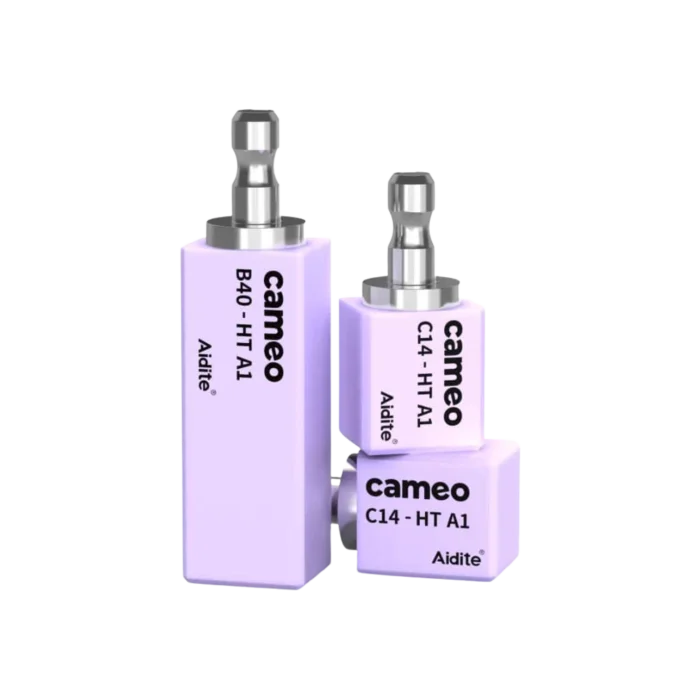 Blocs CFAO en disilicate de lithium Cameo de la marque Aidite pour restaurations dentaires