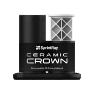 Capsules de résine Ceramic Crown pour imprimante 3D Midas de la marque SprintRay