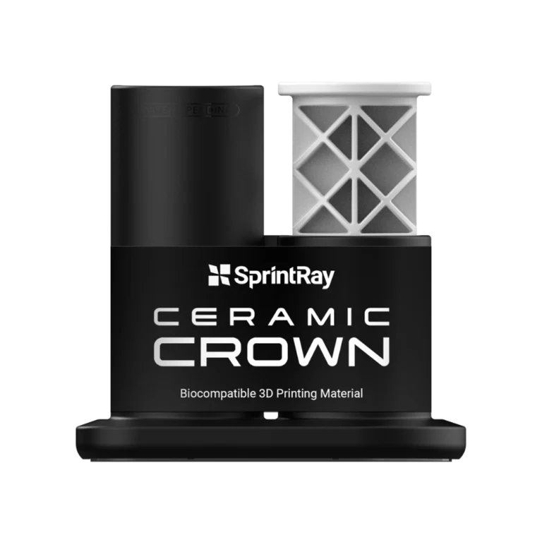 Capsules de résine Ceramic Crown pour imprimante 3D Midas de la marque SprintRay