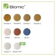 Coffret de base Biomic Stain Glaze pour maquillage zircone et céramique de la marque Aidite