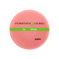 Disque CFAO PMMA Pink rose pour base de prothèse dentaire amovible de la marque Aidite