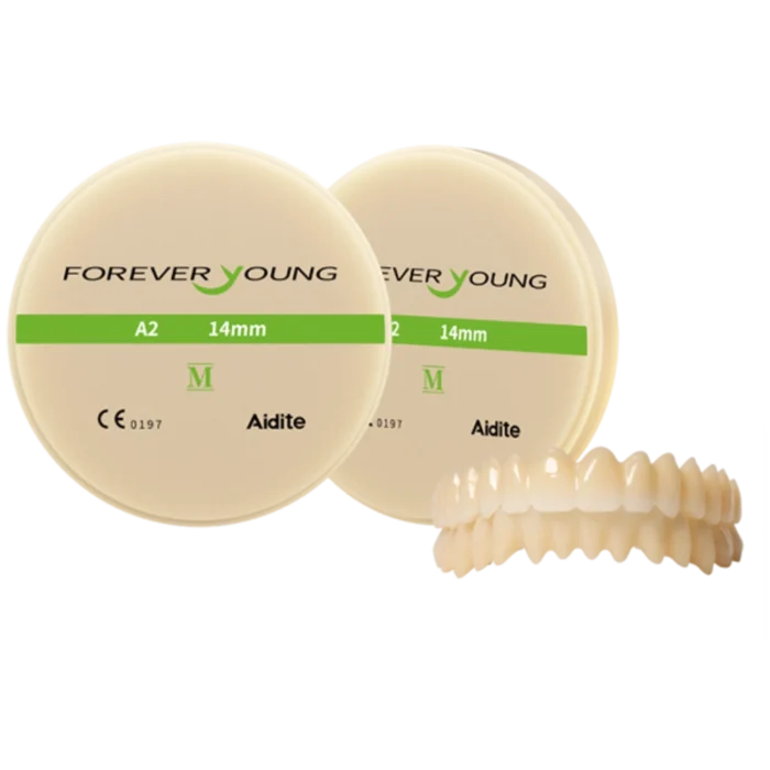 Disque CFAO PMMA Multi-layer Aidite 95mm compatible système Zirkonzahn pour provisoires