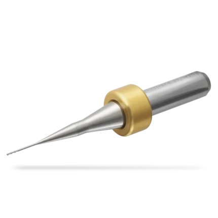 Fraise Jaune 0.5 PrograMill en carbure pour usineuses PM3 et PM5 de la marque Ivoclar